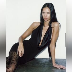 Zara halter dress